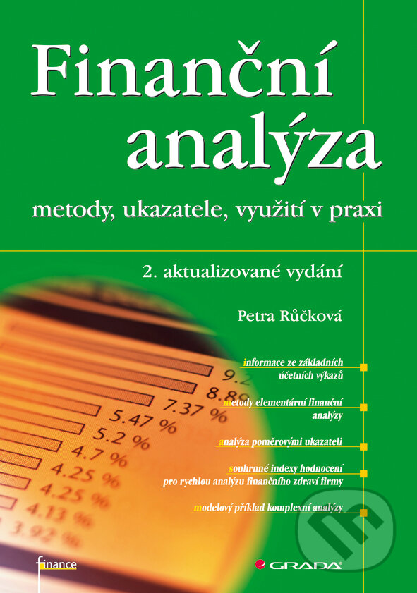 E-kniha: Finanční analýza, 2. aktualizované vydání (Petra Růčková). Grada, 2008