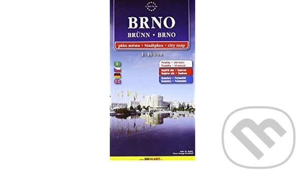 Levně Brno plán města 1:16 000