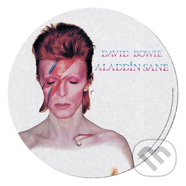 Levně Podložka na gramofón - David Bowie