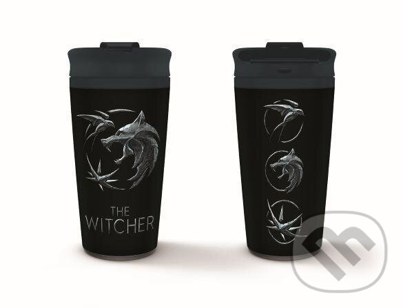 Levně Hrnček Zaklínač 450 ml, nerezový cestovný