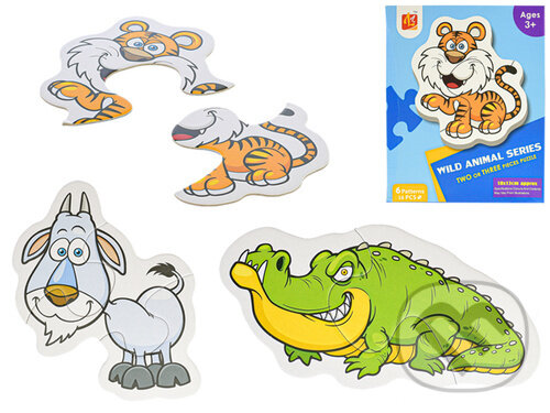 Levně Puzzle dětské Zvířátka safari - puzzle z kategorie 15 – 60 dielikov