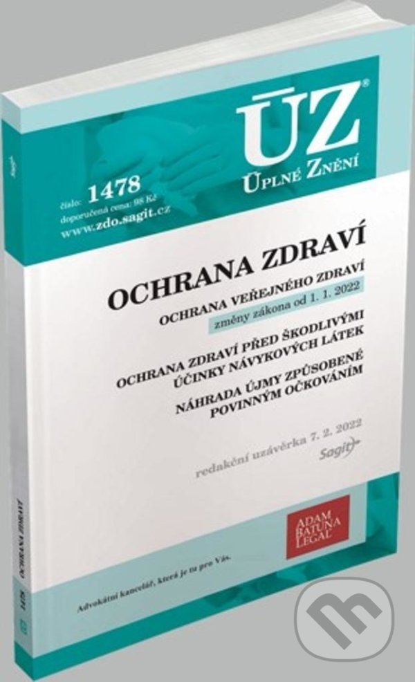 Levně Úplné Znění - 1478 Ochrana zdraví - kniha z kategorie Pracovné právo