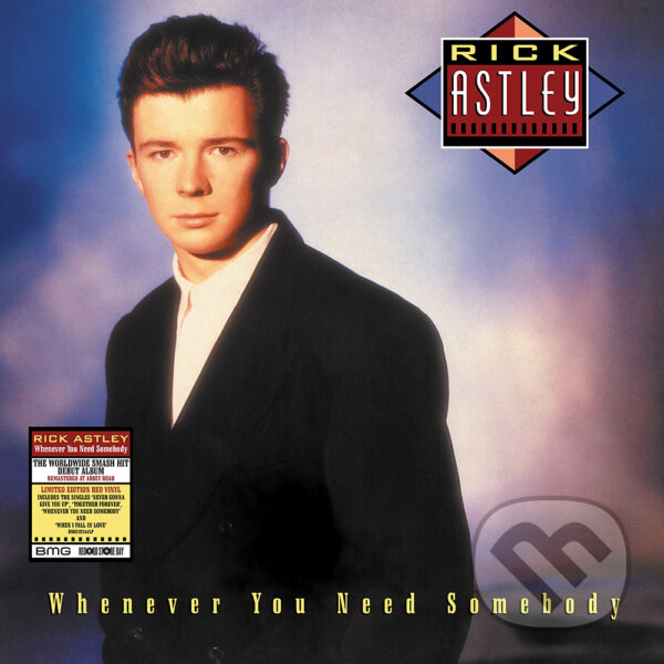 Hudební CD: Rick Astley: Whenever You Need Somebody [RSD 2022] LP (Hudobné albumy). Hudobné albumy, 2022