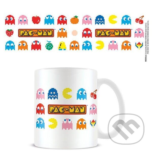 Levně Hrnček Pac-Man - Multi (315 ml)