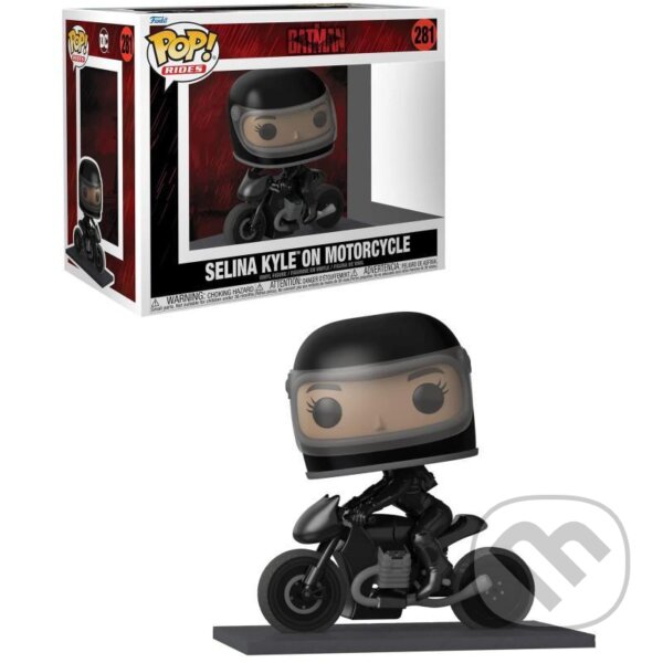 Levně Funko POP Ride: Batman - Selina on Motorcycle