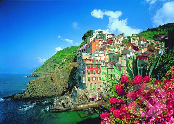 Puzzle: Riviera, Taliansko (Schmidt). Schmidt, 2013