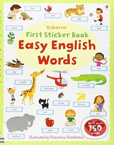 Easy English Words - Felicity Brooks, Francesca Gambatesa, Usborne, 2012