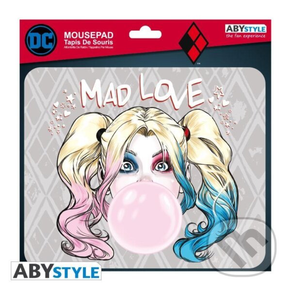 Levně DC Comics Herná podložka - Harley Quinn Mad Love