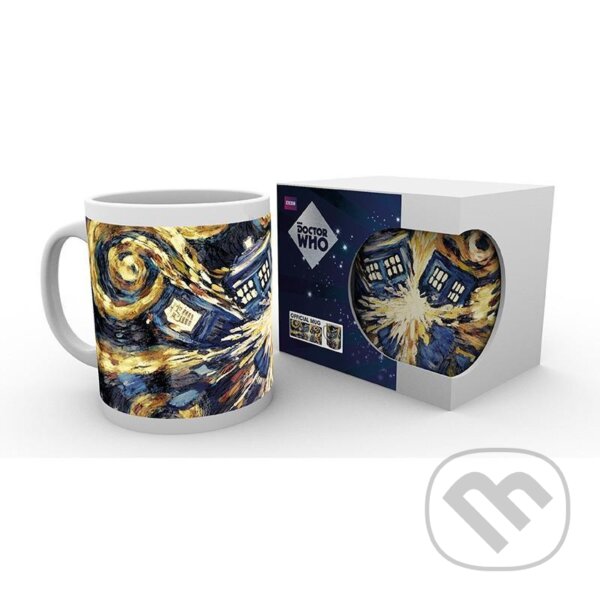 Levně Doctor Who Keramický hrnček - Exploding Tardis