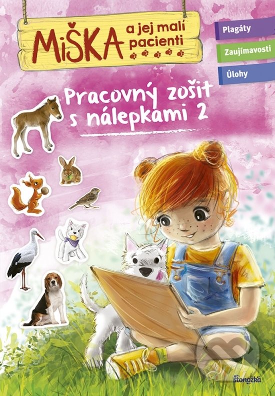 Levně Miška a jej malí pacienti: Pracovný zošit s nálepkami 2 - kniha z kategorie Hravé úlohy