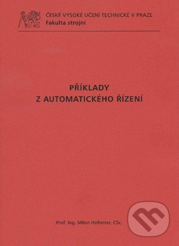 Kniha Příklady z automatického řízení