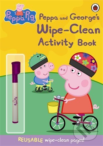 Levně Peppa and George's Wipe-Clean Activity Book - kniha z kategorie Omaľovávanky, vystrihovanie, papier