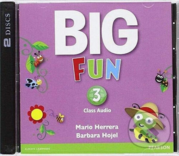 Levně Big Fun 3: Class Audio - Barbara Hojel, Mario Herrera - audiokniha z kategorie Jazykové učebnice a slovníky
