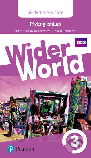 Levně Wider World 3: MyEnglishLab Students´ Access Card - kniha z kategorie Jazykové učebnice a slovníky