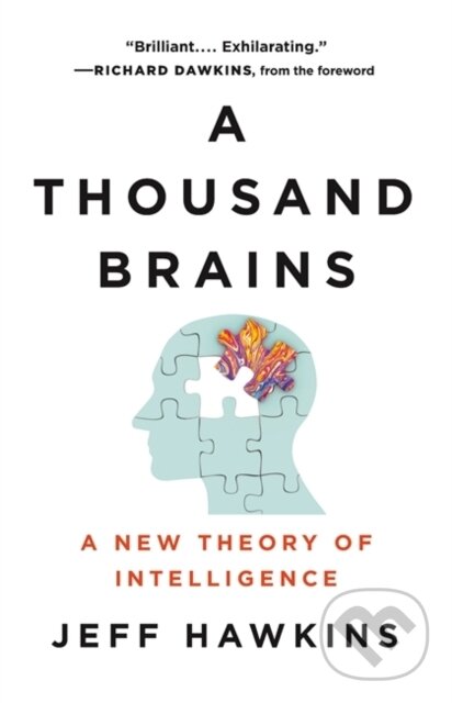 Kniha: A Thousand Brains (Jeff Hawkins). Basic Books, 2021
