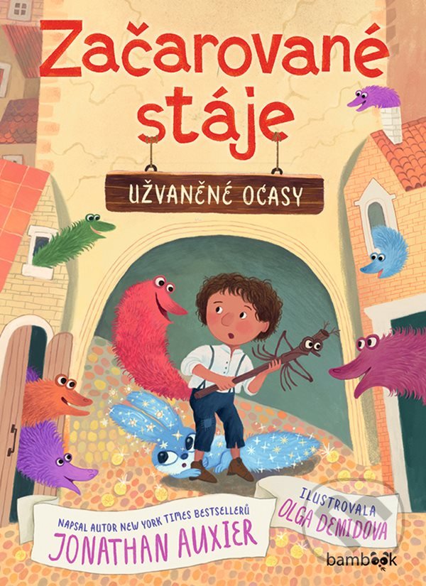 Kniha: Začarované stáje – Užvaněné ocasy (Jonathan Auxier a Olga Demidova)