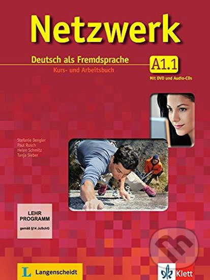 Netzwerk A1.1 – K/AB + 2CD + DVD Teil 1, Klett, 2017