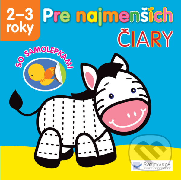 Levně Pre najmenších: Čiary - kniha z kategorie Samolepky