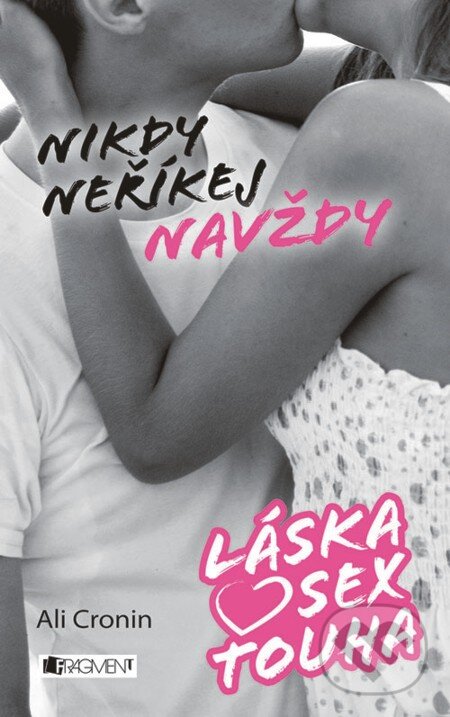 E-kniha: Láska, sex, touha – Nikdy neříkej navždy (Ali Cronin). Nakladatelství Fragment, 2013