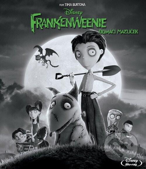 Levně Frankenweenie: Domácí mazlíček (Anglický dabing) - Tim Burton - film z kategorie Detské a animované