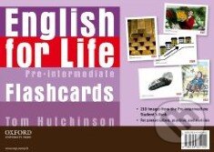 Kniha: English for Life - Pre-intermediate - Flashcards (Tom Hutchinson). Oxford University Press, 2011
