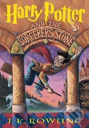 Kniha: Harry Potter and the Sorcerer's Stone (J.K. Rowling). Scholastic, 1998