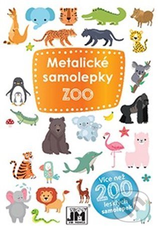 Levně Metalické samolepky - Zoo
