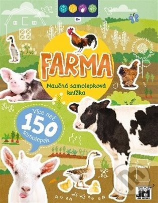 Levně Naučná samolepková knížka - Farma - kniha z kategorie Samolepky