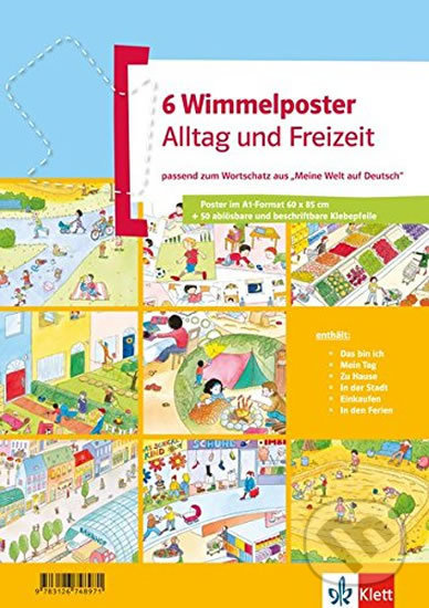 Levně Wimmelposter-Set – Alltag und Freizeit - kniha z kategorie Jazykové učebnice a slovníky