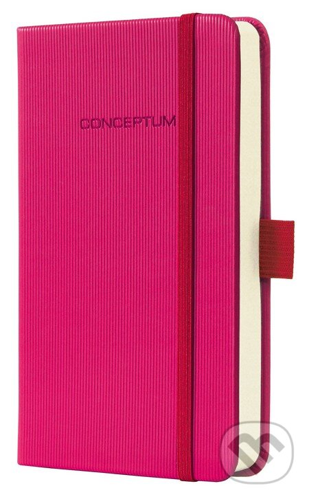 Zápisník CONCEPTUM® design - ružový (A6, linajkový), Sigel, 2013
