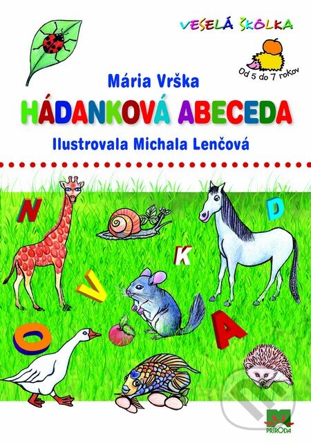 Kniha: Hádanková abeceda (Mária Vrška)