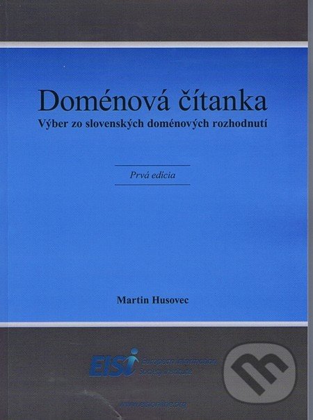 Doménová čítanka - Martin Husovec, Taktik, 2013