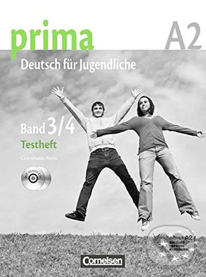 Levně Prima A2 - Deutsch Fur Jugendliche: Testheft Band 3/4 + CD - kniha z kategorie Jazykové učebnice a slovníky