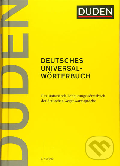 Levně Duden - Deutsches Universalwörterbuch (9. Auflage) - kniha z kategorie Jazykové učebnice a slovníky