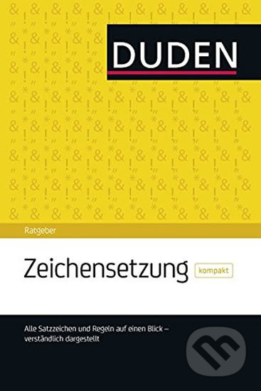 Kniha Duden - Ratgeber - Zeichensetzung kompakt