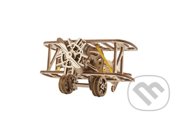 Puzzle: Mini-biplane (UGEARS)