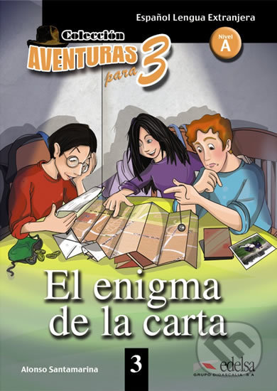 Levně Coleccion Aventuras para 3/A1: El enigma de la carta + Free audio download (book 3) - kniha z kategorie Jazykové učebnice a slovníky
