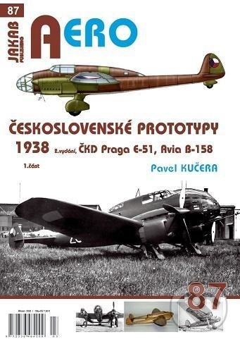 Levně AERO 87: Československé prototypy 1938 ČKD Praga E-51, Avia B-158 1.část - kniha z kategorie Vojenstvo