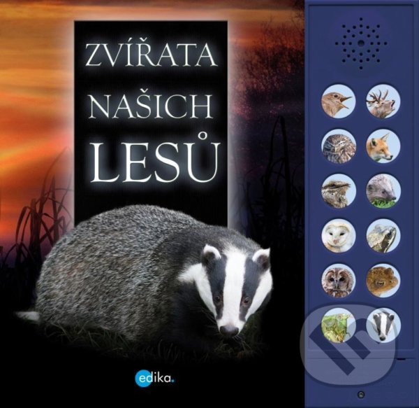 Levně Zvířata našich lesů (Zvuková knížka) - Andrea Pinnington, Caz Buckingham - kniha z kategorie Hravé úlohy