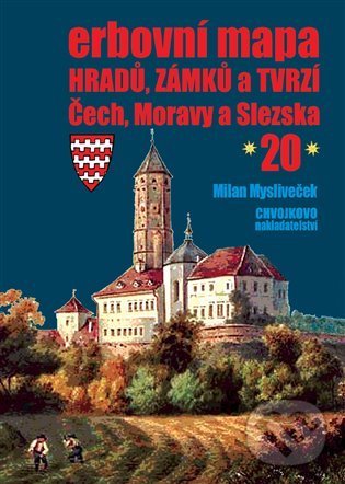 Levně Erbovní mapa hradů, zámků a tvrzí Čech, Moravy a Slezska 20 - kniha z kategorie História