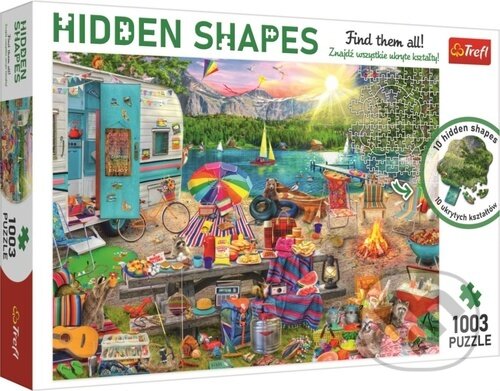 Levně Hidden Shapes: Výlet obytným autem - puzzle z kategorie Ostatné