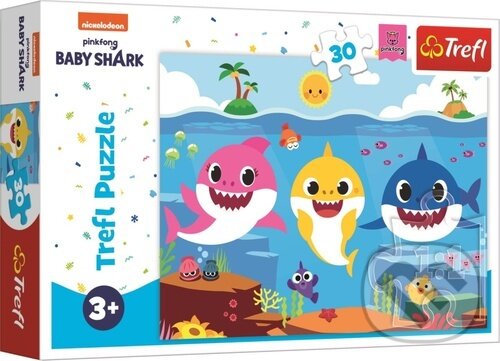 Levně Baby Shark: Podmořský svět žraloků - puzzle z kategorie 15 – 60 dielikov
