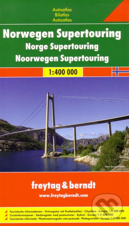 Norwegen Supertouring 1:400 000, freytag&berndt, 2011