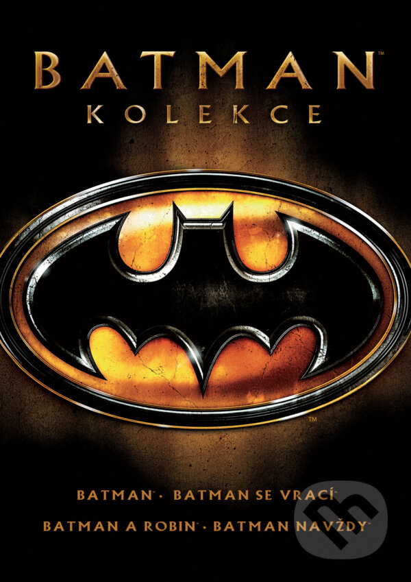 Levně Batman kolekce (4 DVD) - film z kategorie Komiksoví hrdinovia