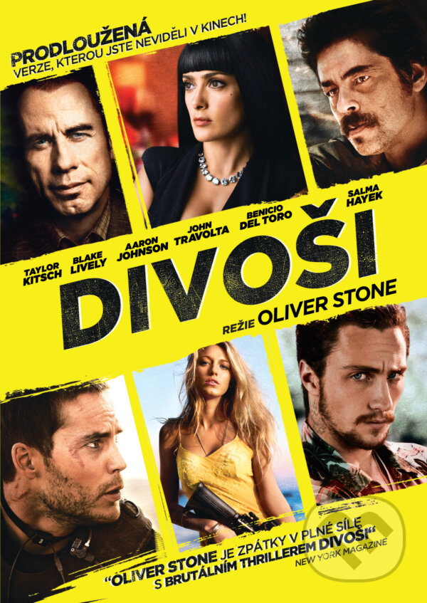 Levně Divoši (prodloužená verze) - Oliver Stone - film z kategorie Akčné a dobrodružné