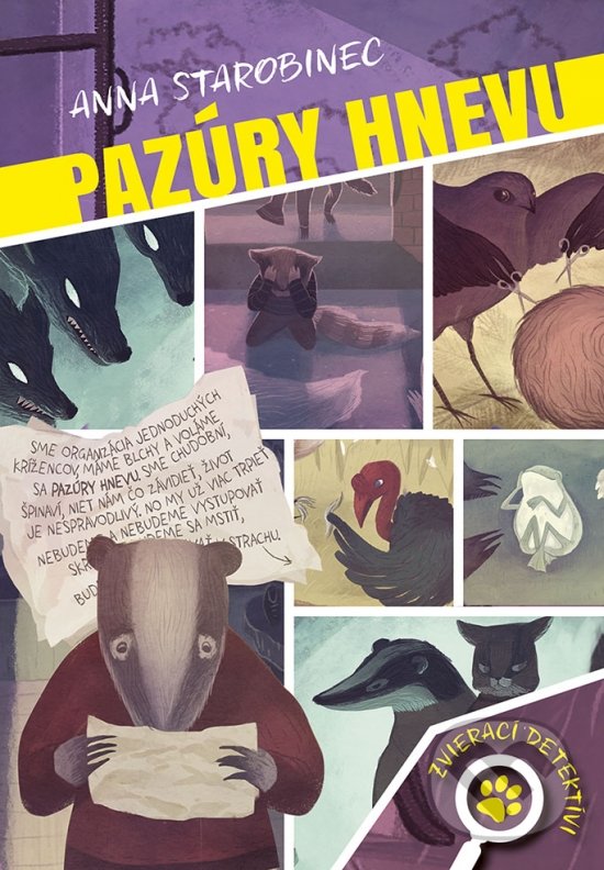 Levně Zvierací detektívi 3: Pazúry hnevu - Anna Starobinec - kniha z kategorie Detektivky