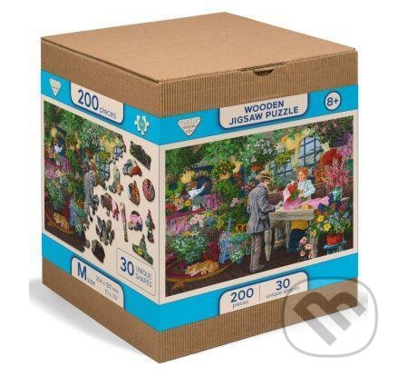 Levně Květinářství, dřevěné - puzzle z kategorie Ostatné
