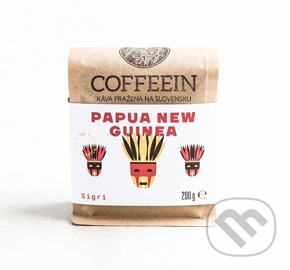 Kávy a čaje: Papua Nová Guinea Sigri (COFFEEIN). COFFEEIN, 2021