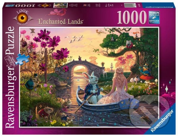 Puzzle: Alenčina kouzelná země (Ravensburger). Ravensburger, 2022