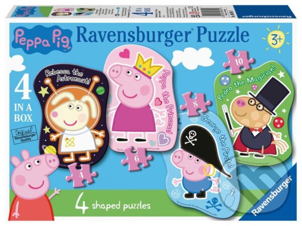 Levně Moje první puzzle - Prasátko Peppa - puzzle z kategorie 15 – 60 dielikov